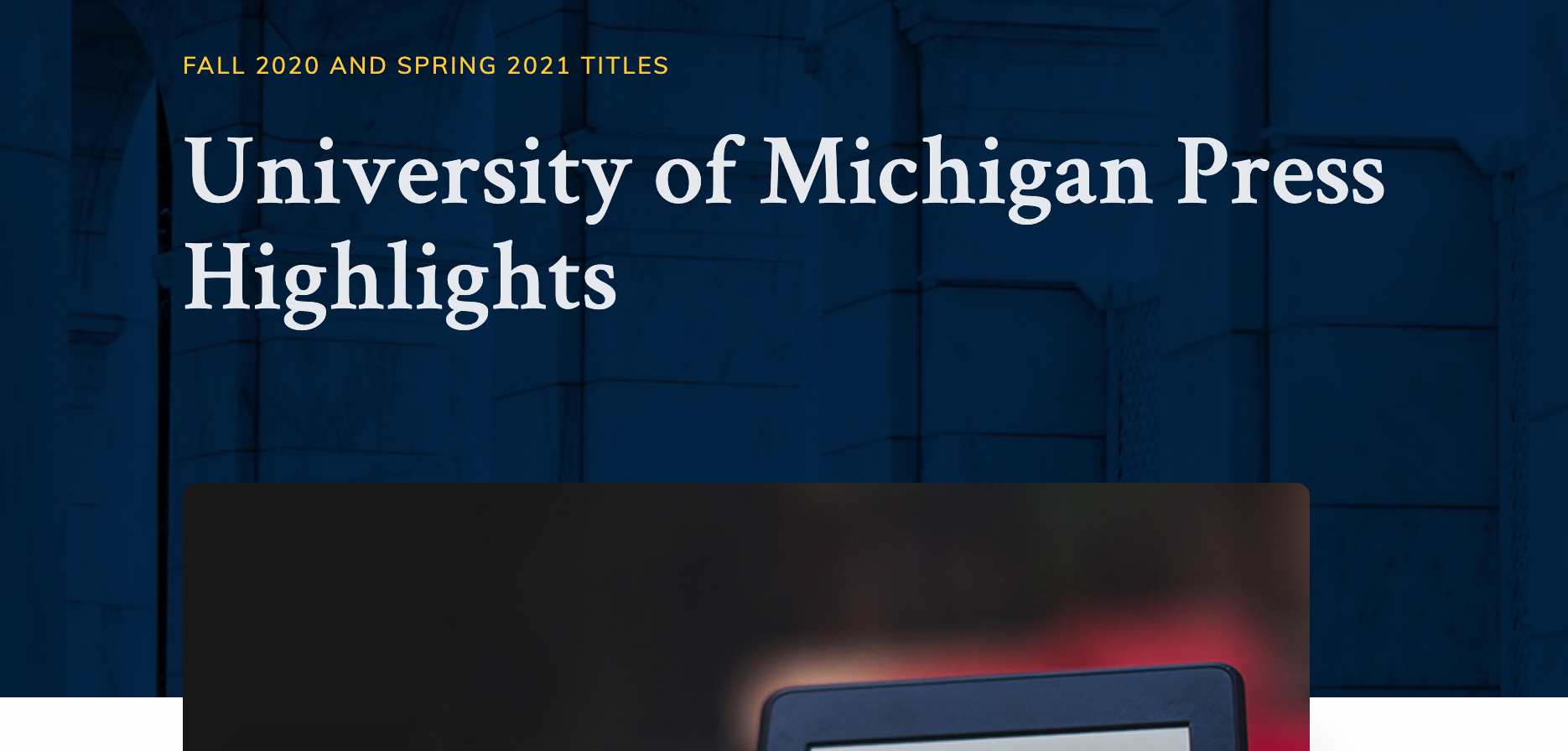 U of Michigan Press recommends Writing Pirates for libraries – Yuanfei Wang